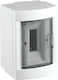 Viko 555.040.202 Tablou electric Montat pe perete, 1 Rând, 2 Elemente