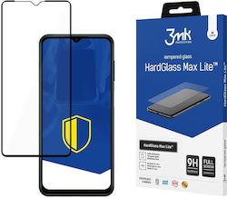 3MK HardGlass Max Lite Full Face Tempered Glass Μαύρο (Galaxy M13)