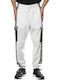 Sweatpants with Elastic White