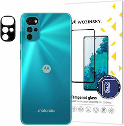 Wozinsky Full Протектор за камера Закалено стъкло Черен за Moto G22 Wozinsky Full Протектор за камера Закалено стъкло Черен за Moto G22