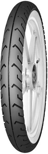 Mitas MC2 Weißwand 2.5-16 42J Schlauchlos / TT Sport Motorradreifen für Vorder- und Hinterreifen