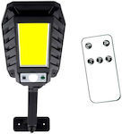 Bass Polska Wall Mounted Solar Light 160W with Motion Sensor, Photocell and Remote Control BP-