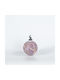 Hanging Ball Ornament Ornament Glass Pink 10cm with Tarando