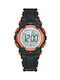 Tekday Kids Digital Watch with Rubber/Plastic Strap Black