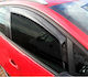 Szatuna Classic Set of Windbreakers Front Car for Renault Clio 2pcs