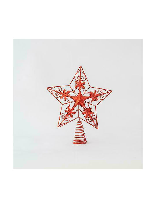 Eurolamp Christmas Star Ornament Red 25x30cm