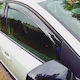 Szatuna Classic Set of Windbreakers Front Car for Renault Megane 2pcs