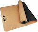 Liga Sport Cork Exercise Mat Brown (183x61x0.5cm)
