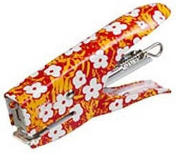 Turikan Mini Floral Hand Stapler (Μiscellaneous Designs/Colors)