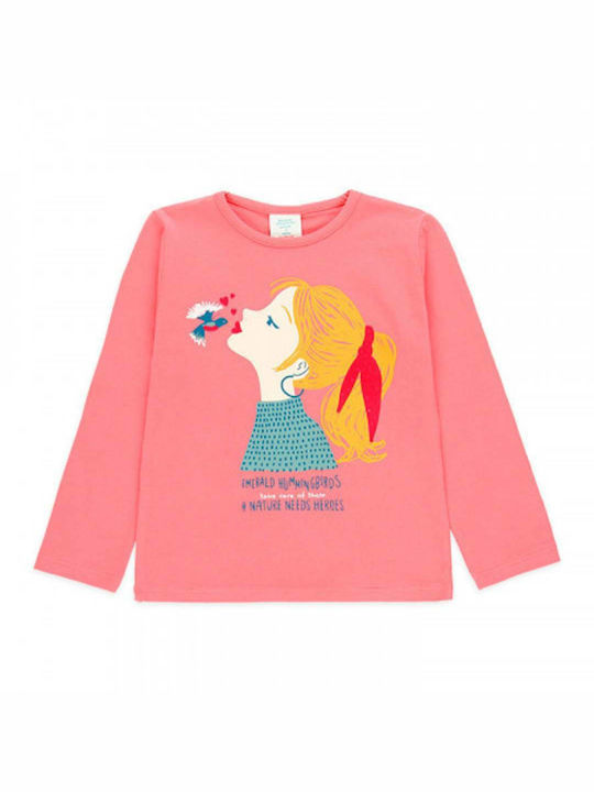 Boboli Kids Blouse Long Sleeve Pink