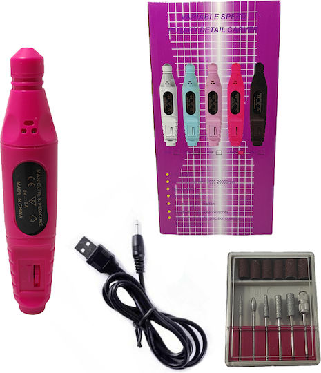 1173-09 Nagelfräser Strom 10W Rot mit 3000 Umdrehungen pro Minute