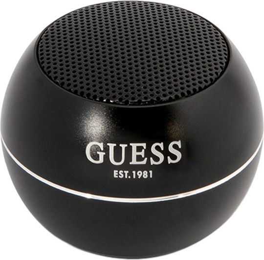 Guess Mini Ηχείο Bluetooth 3W με Διάρκεια Μπαταρίας έως 4 ώρες Μαύρο ...