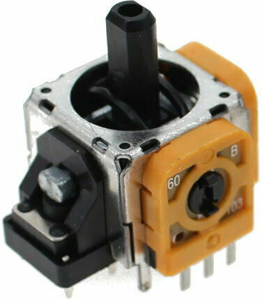 Μηχανισμός Αναλογικού Μοχλού για PS3 / PS4 / PS5 2.3 Ohm 3-Pin (Πορτοκαλί)
