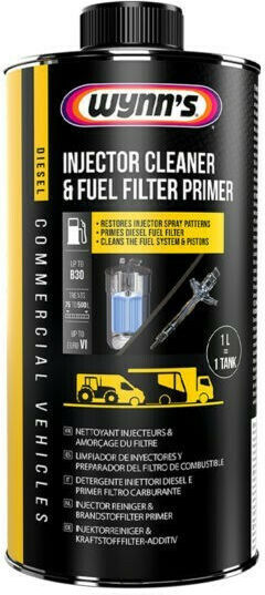 Wynn's Injector Cleaner & Fuel Filter Primer Πρόσθετο Καθαριστικό Μπεκ Αυτοκινήτου 1lt