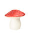 Egmont Led Kids Decorative Lamp Mushroom Large Red 29x29x30εκ.