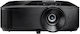 Optoma W381 3D Projector HD with Built-in Speakers Black