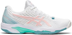 ASICS Solution Speed FF 2 Women's Tennis Shoes for All Courts White / Frosted Rose