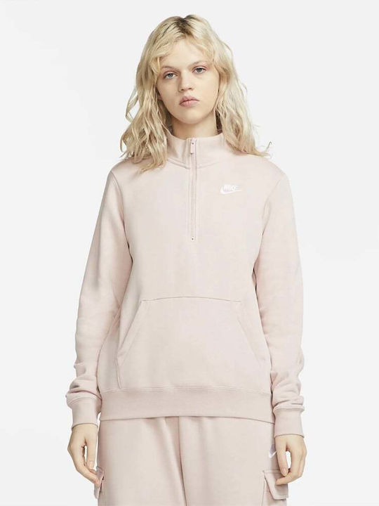 Nike Club Women's Fleece Sweatshirt Pink