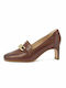 Clarks Leather Brown Heels