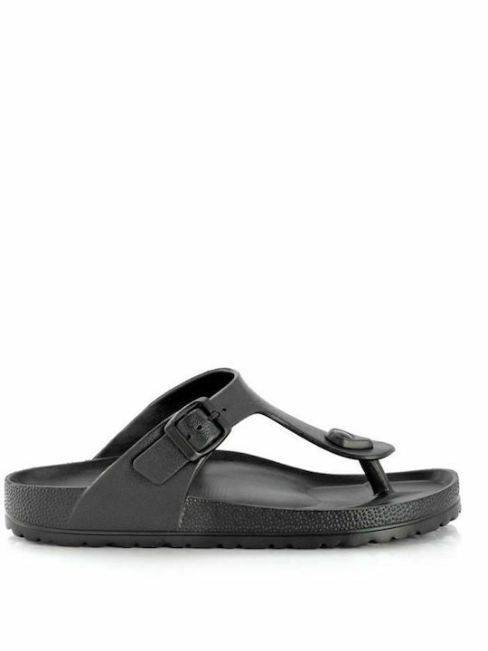 Ateneo 22407 Women's Flip Flops Black