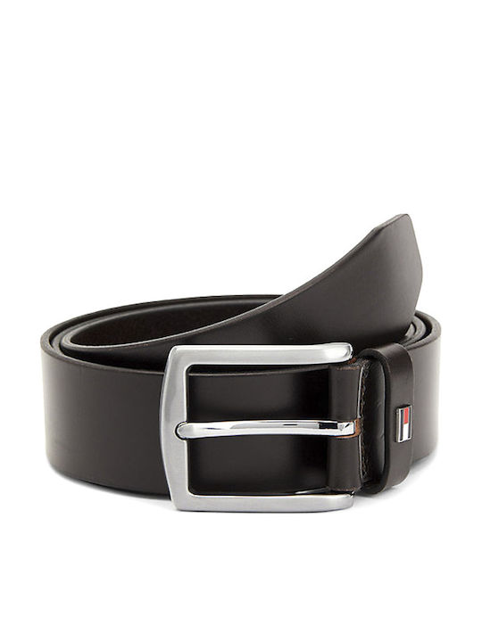 Denton Men's Belt Leather Brown