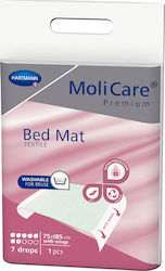 Hartmann MoliCare Premium Washable with Wings Υποσέντονo Ακράτειας Πολλαπλών Χρήσεων 7 Σταγόνων 75x85cm