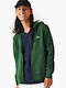 Green Hoodie Cardigan