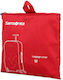 Samsonite Глобал Покривало За Багаж Червено