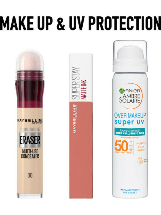 Maybelline Makeup Set for Eyes & Lips 3pcs Maybelline Makeup Set for Eyes & Lips 3pcs