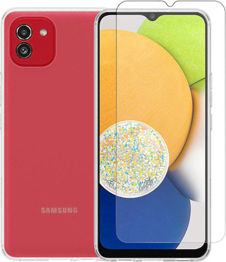 Vivid Задна корица Силикон Прозрачен (Galaxy A03)