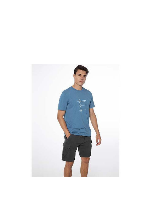 Protest Men's Short Sleeve T-shirt Blue