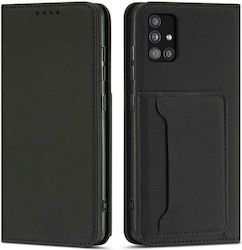Hurtel Magnet Card Blace (Galaxy A12)