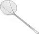 GTSA Ruhige Servierlöffel Spinnensieb Rostfreier Stahl Silber 50cm