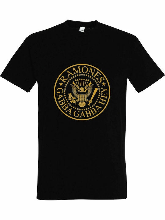 T-shirt Unisex, " Ramones Gabba Gabba Hey ", Black