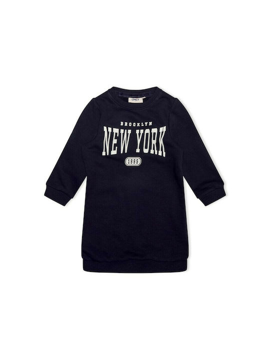 Kids Only Sweatshirt Kids Dress Long Sleeve Navy Blue