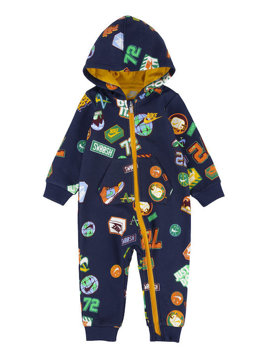Nike COVERALL Babystrampler Langärmliges Blau