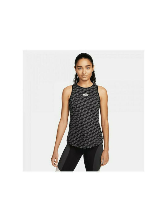 Nike Icon Clash Αμάνικη Γυναικεία Αθλητική Μπλούζα Μαύρη