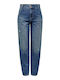 Only High Waist Women's Jean Trousers in Carrot Fit