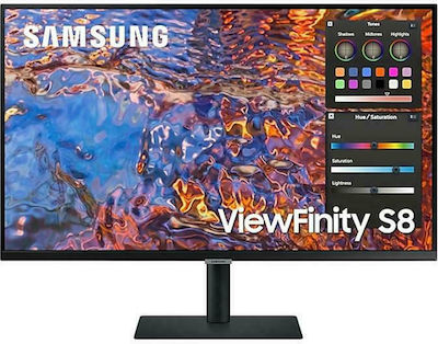 Samsung S80PB IPS HDR Monitor 32" 4K 3840x2160 με Χρόνο Απόκρισης 5ms GTG