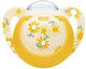 Nuk Pacifier Silicone Star Flowers Yellow for 6...