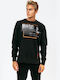 Paco & Co Herren Sweatshirt Schwarz