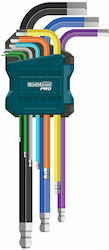 Bormann Pro Set 9 Allen Wrenches L BHT7240 Bormann Pro Set 9 Allen Wrenches L BHT7240