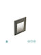 Ideal Lux Wall-Mounted Outdoor Spot Light LED IP65 2W with Warm White Light 6.5x7x7εκ.