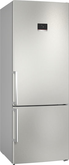 Bosch Kühl-Gefrierkombination 508Es Total NoFrost H193xB70xT80cm. Brushed Steel Anti-Fingerprint KGN56XIER