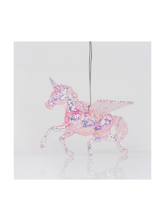 Einhorn Weihnachtsbaumschmuck Acryl 7x10cm