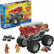 Mega Bloks Building Blocks Monster Truck - Πυροσβεστικό Όχημα for 5+ Years 284pcs