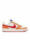 Court Borough Kids Sports Shoes Basketball with Laces Orange