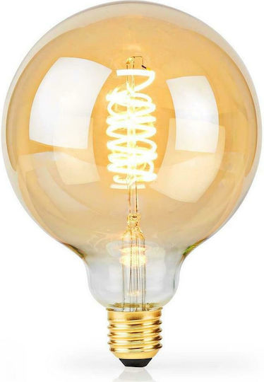 Nedis Λάμπα LED 3.8W για Ντουί E27 και Σχήμα G95 Θερμό Λευκό Dimmable