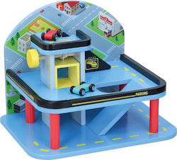 Marionette Wooden Toys Γκαράζ Αυτοκινήτων για 3+ Ετών