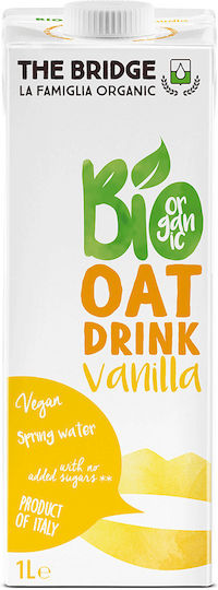 The Bridge Bio-Produkt Haferdrink mit Vanille Kein Zuckerzusatz 1000ml